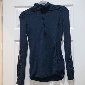 Blue lululemon quarter zip